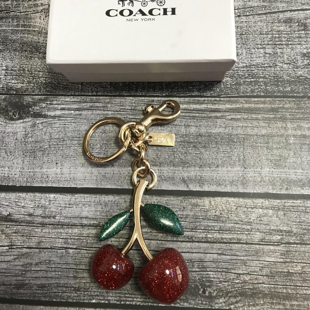 Coach Cherry Bag Charm